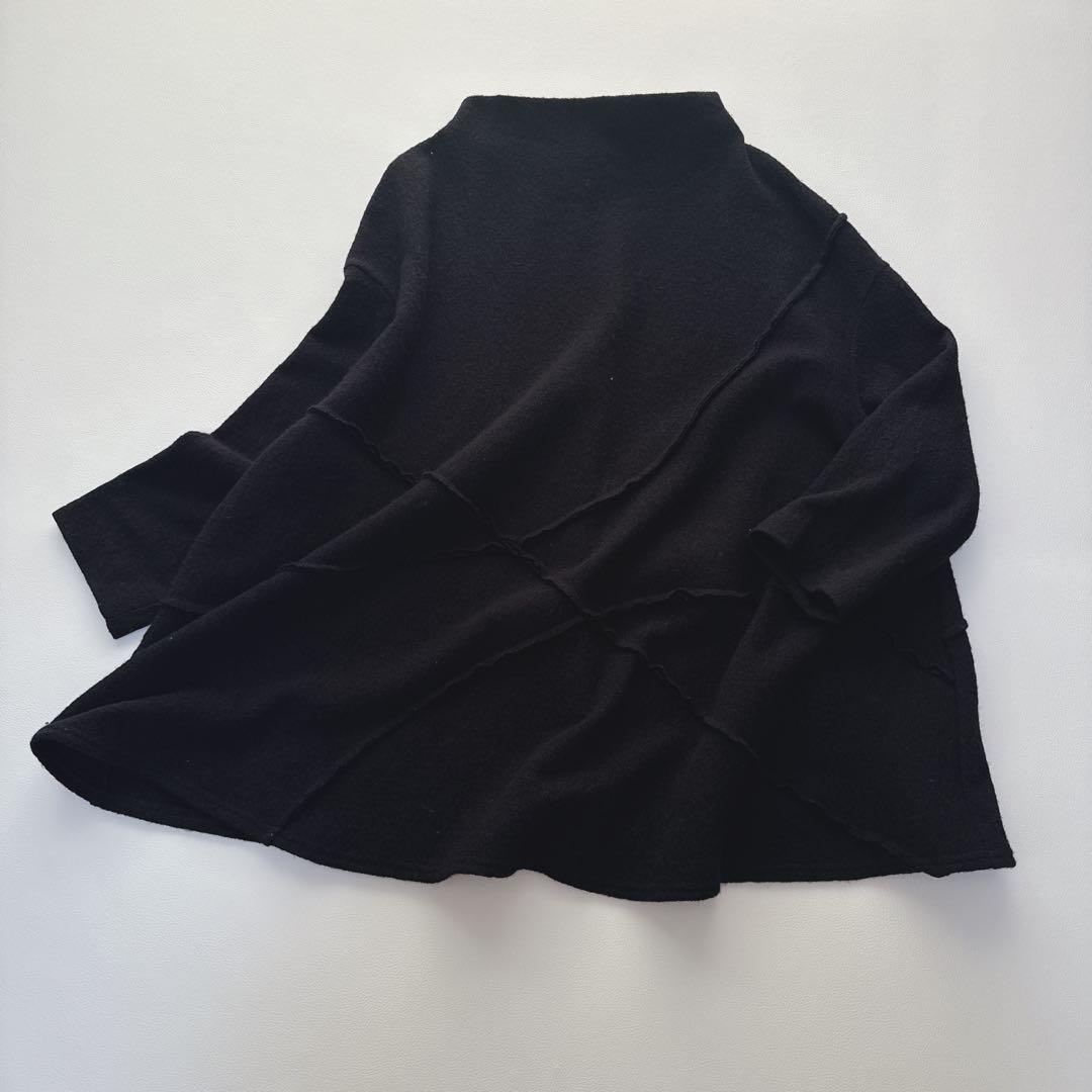 麦8610様！芽風センソユニコ ウール　オーバーサイズ　プルオーバー チュニック