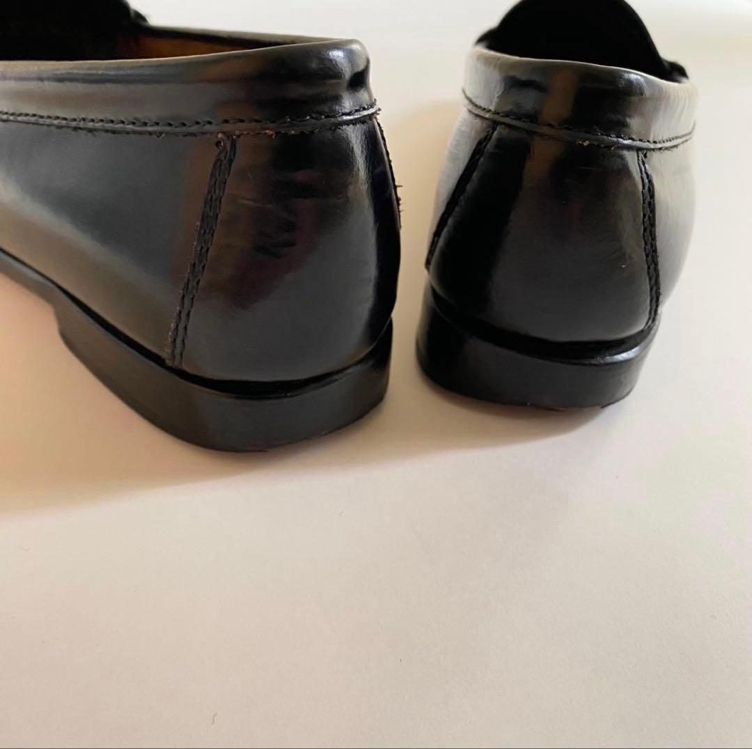 G.H.BASS ローファー US6ブラック 23.5