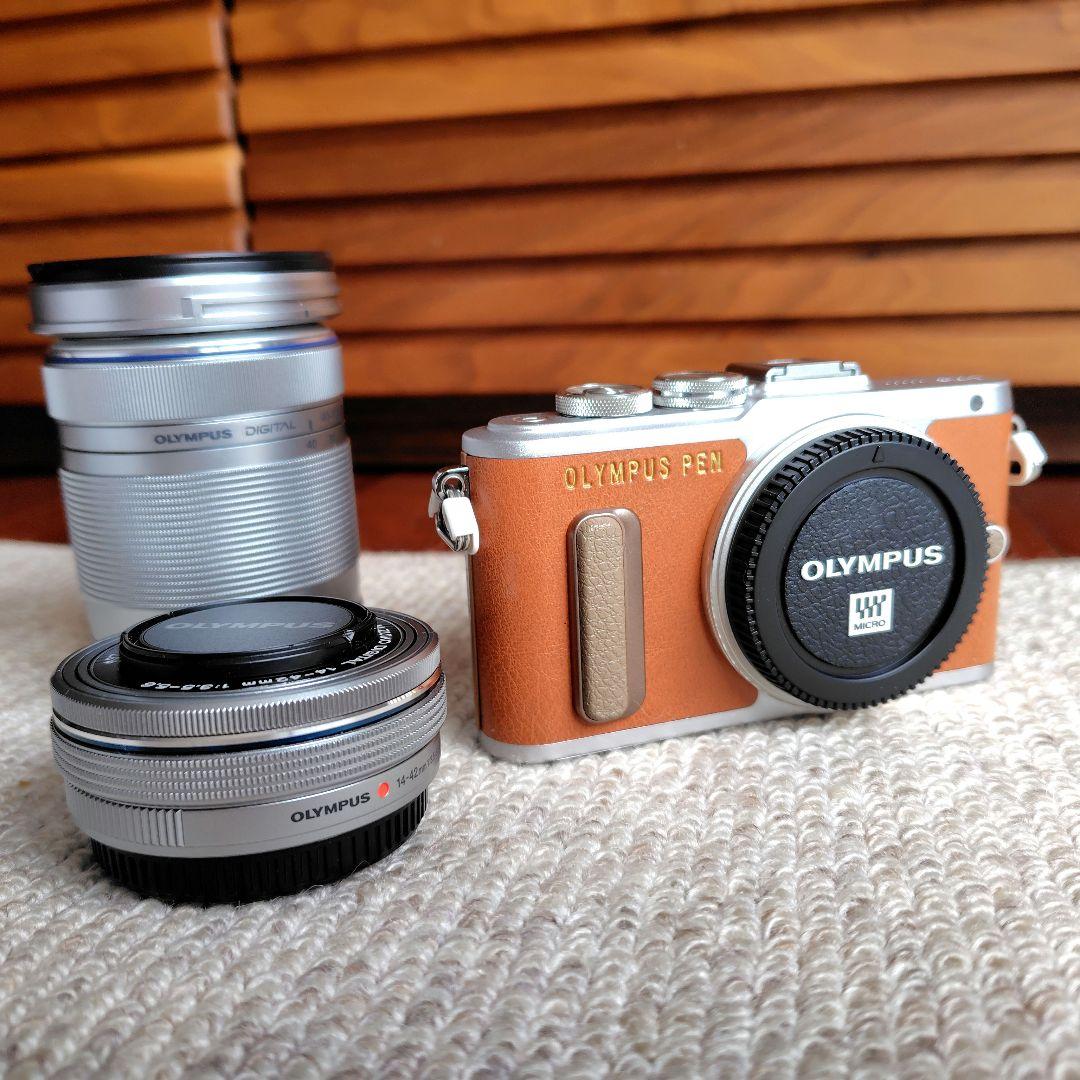 【美品！】OLYMPUS PEN E-PL8 ダブルズーム　ショット数322