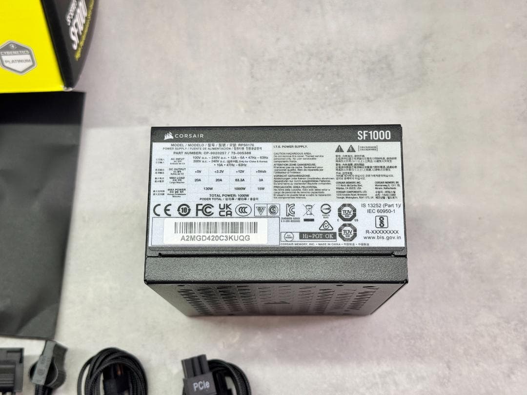 電源ユニット SFX 1000W Corsair SF1000 Platinum