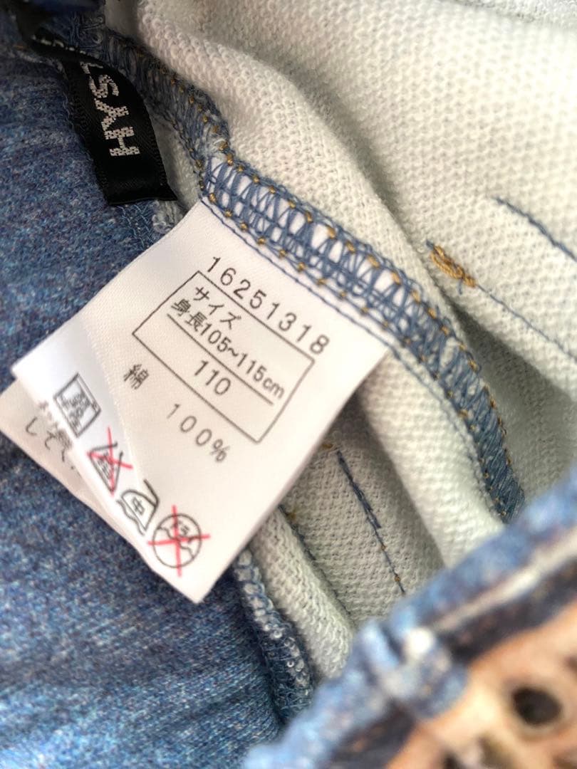 【新品タグ付き】ヒステリックミニ110cm タンクトップ　半ズボン