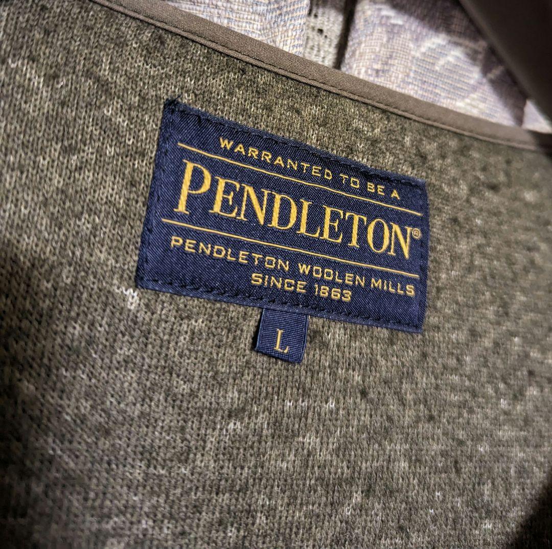 niko and…ニコアンド別注PENDLETONノーカラーボアジャケット