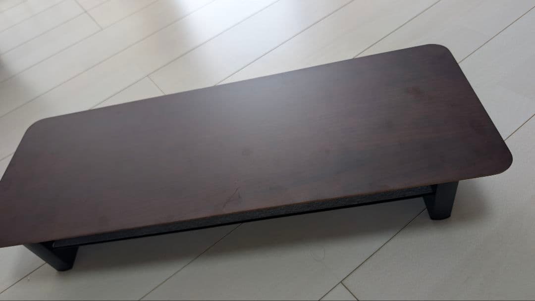 amesoba デスクシェルフ MINI ウォールナット材 65cm