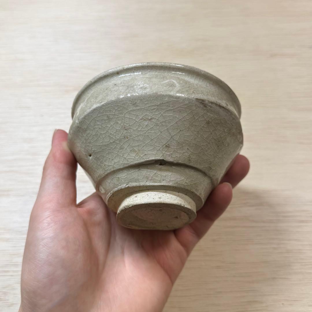 美濃 白天目 茶碗 桃山時代 古美濃 古瀬戸 天目茶碗 伝世品 古美術 骨董