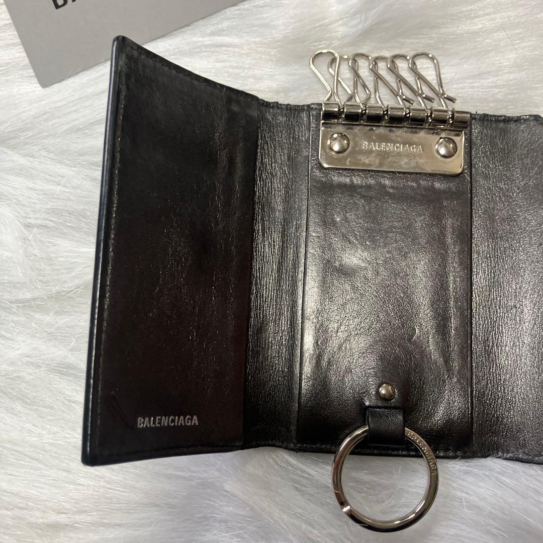 キーケース　バレンシアガ　キーリング　ストラップ　キーホルダー　財布
