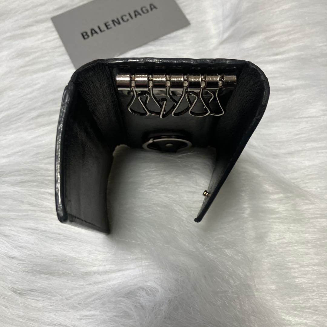 キーケース　バレンシアガ　キーリング　ストラップ　キーホルダー　財布