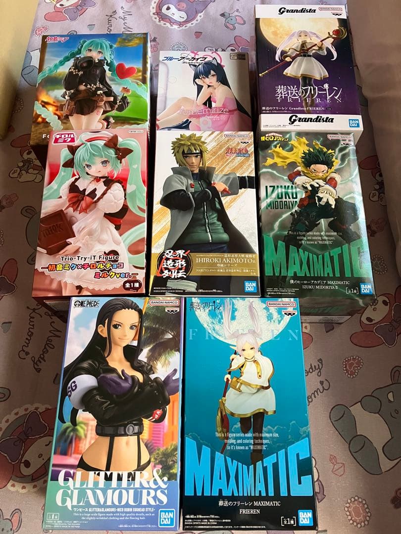 新作　美少女　フィギュア　まとめ売り　8点　アニメ　プライズ
