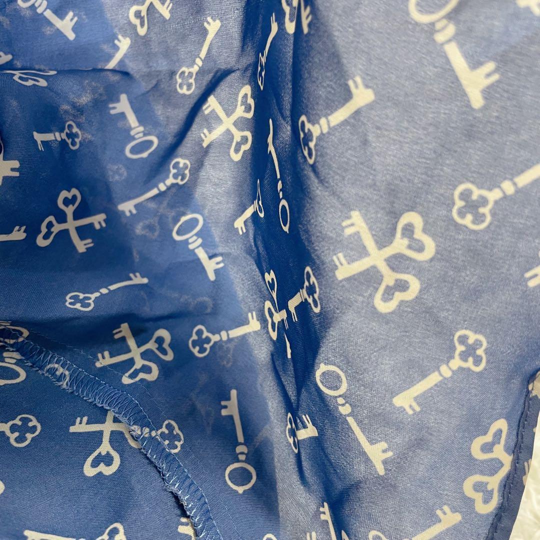 アナイ キープリント ボウタイ 長袖 ブラウス 金ボタン 近年モデル