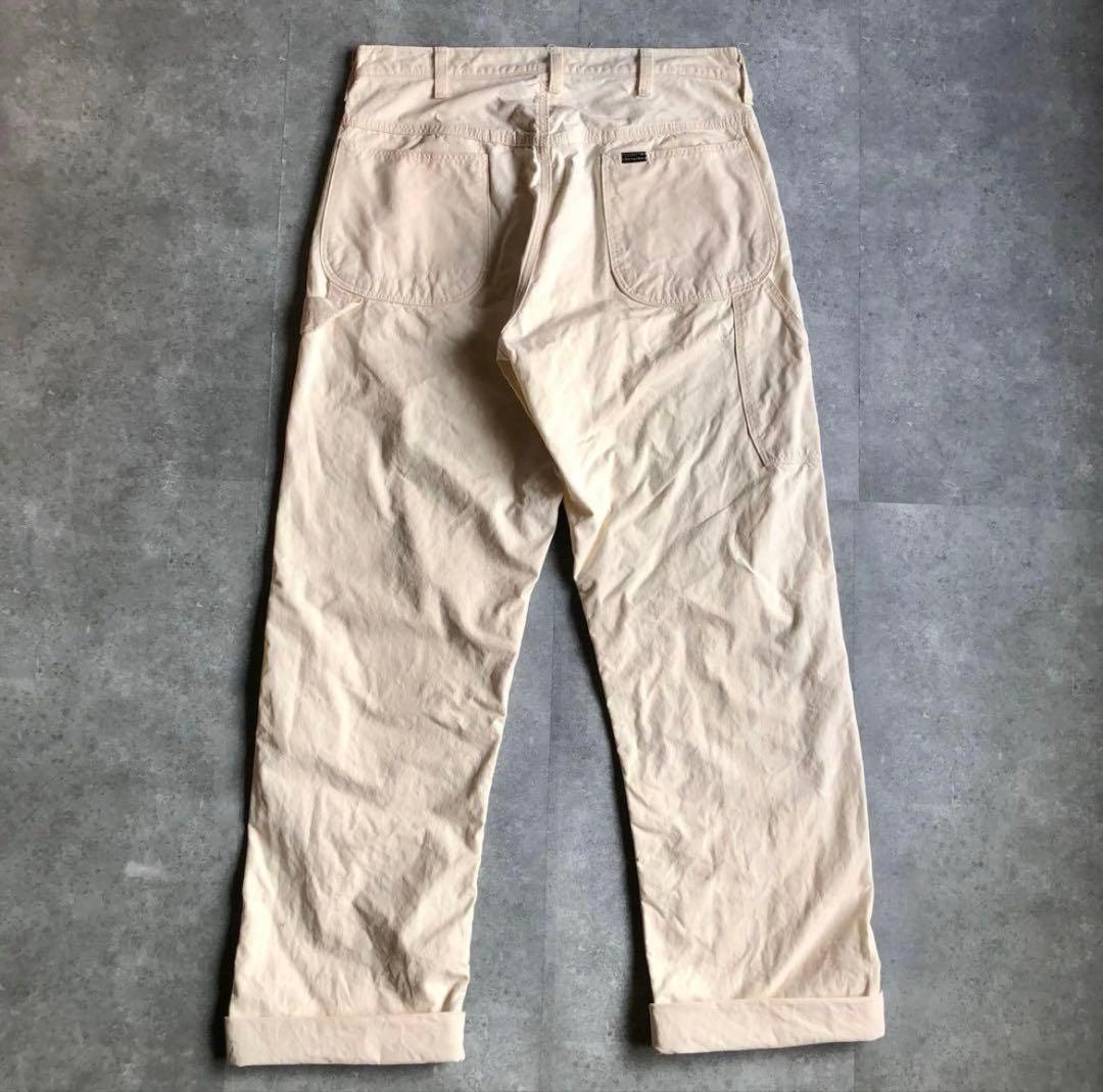 【美品】orslow オアスロウ 生成り ペインターパンツ ワークパンツ 2