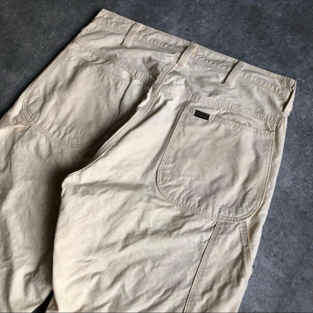 【美品】orslow オアスロウ 生成り ペインターパンツ ワークパンツ 2