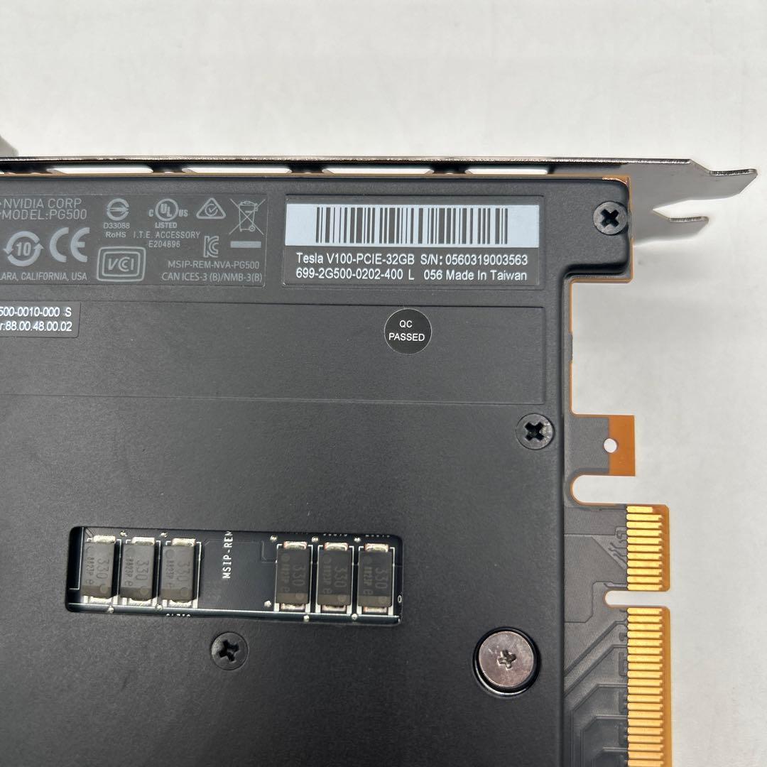 NVIDIA Tesla V100 32GB グラフィックボード 動作保証