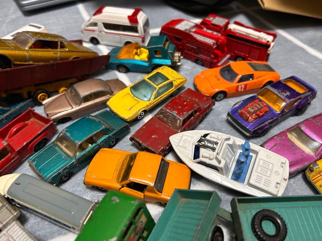 昭和レトロ ミニカーまとめ売り レズニー マッチボックス　トミカなど 大量