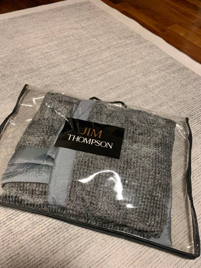 新品・未使用・商品タグ付き】JIM THOMPSON シルクブランケット