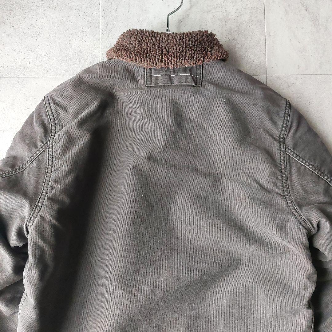 ブルーブルー BLUE BLUE N-1 デッキジャケット M チャコール