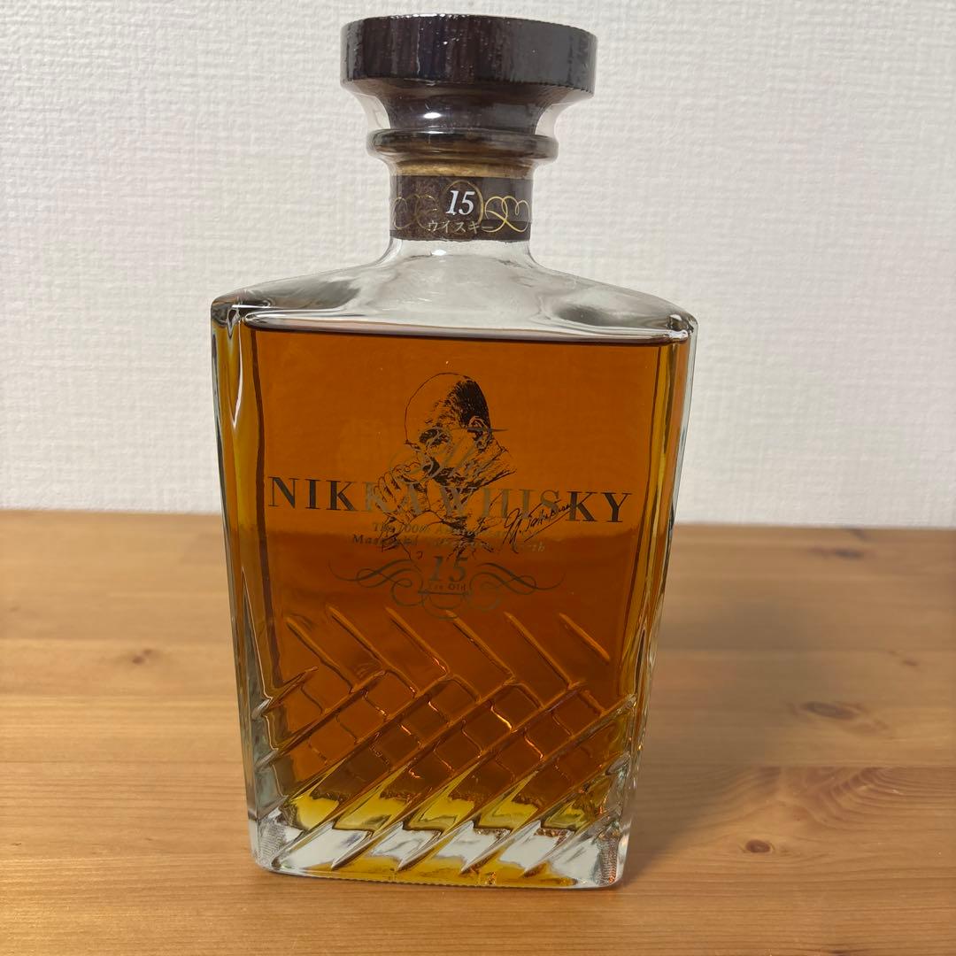 ニッカウイスキー　15年　竹鶴政孝生誕100周年記念　700ml 45%　未開封