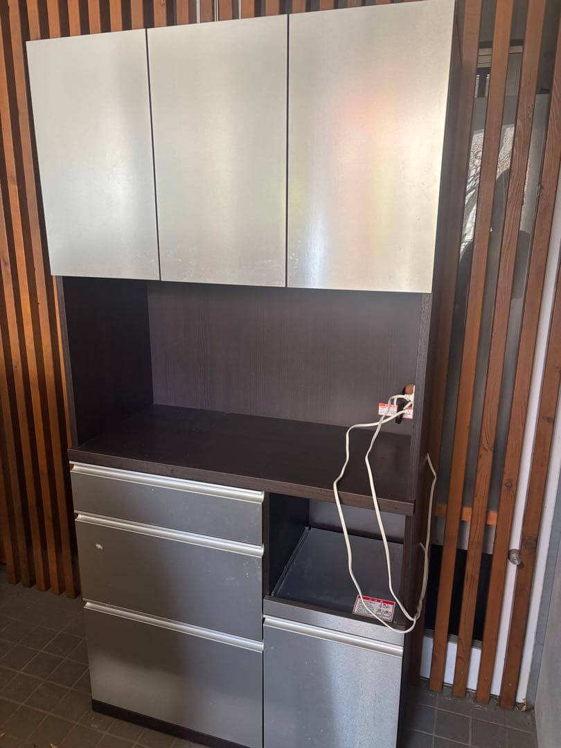 【定価9万】大容量 カップボード ダイニングボード ( キッチンボード