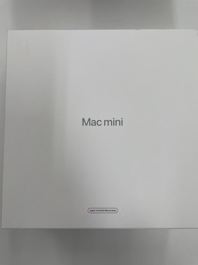 M1 Mac mini（SSD512GB; 8GBメモリ）【美品】