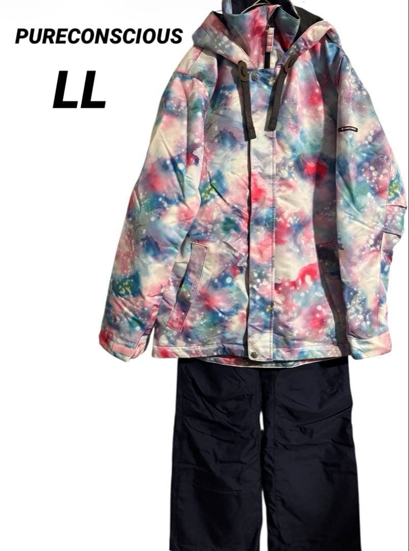 PURECONSCIOUS スノーボードウェア 上下セット LL