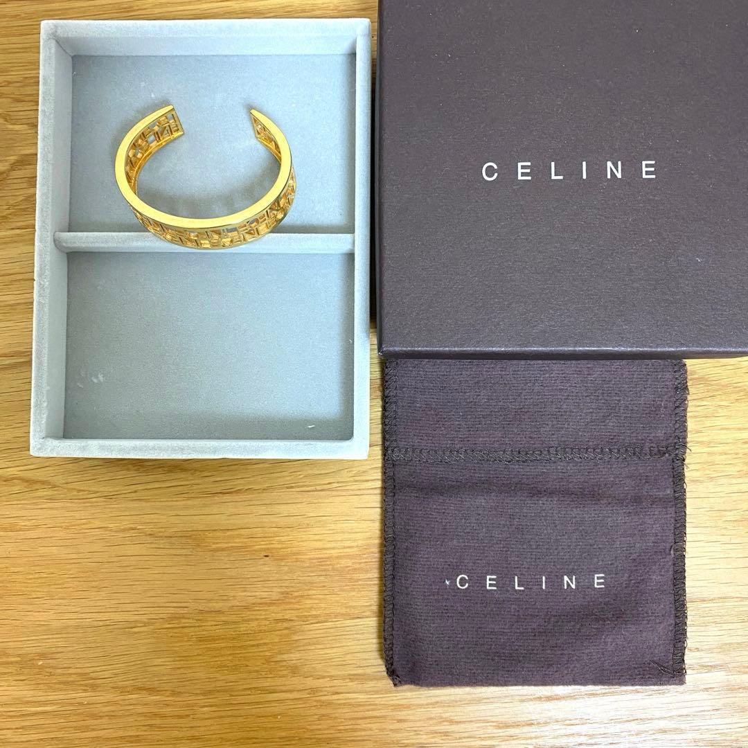 【希少】【正規品】セリーヌ CELINE バングル　ブレスレット　匿名配送