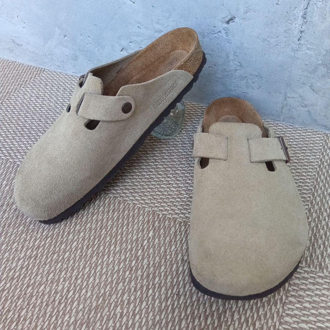 BIRKENSTOCK ビルケンシュトック ボストン サンダル28cmスエード