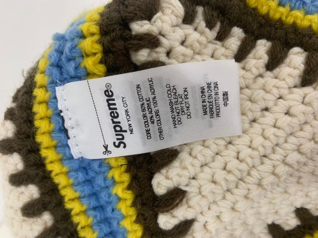 帽子 Supreme CROCHET EDGE BALL HAT