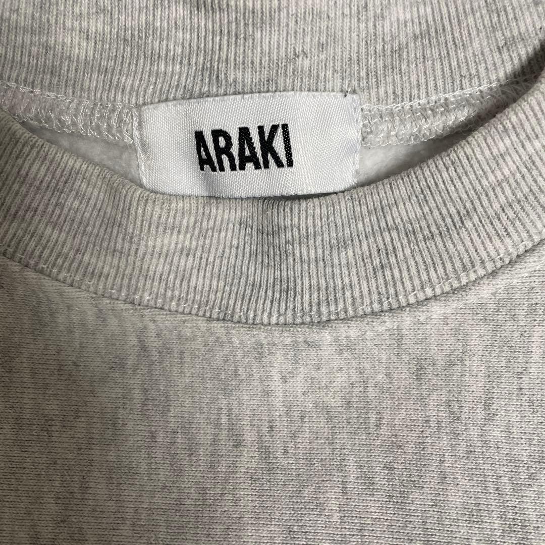ARAKI スウェット グレー