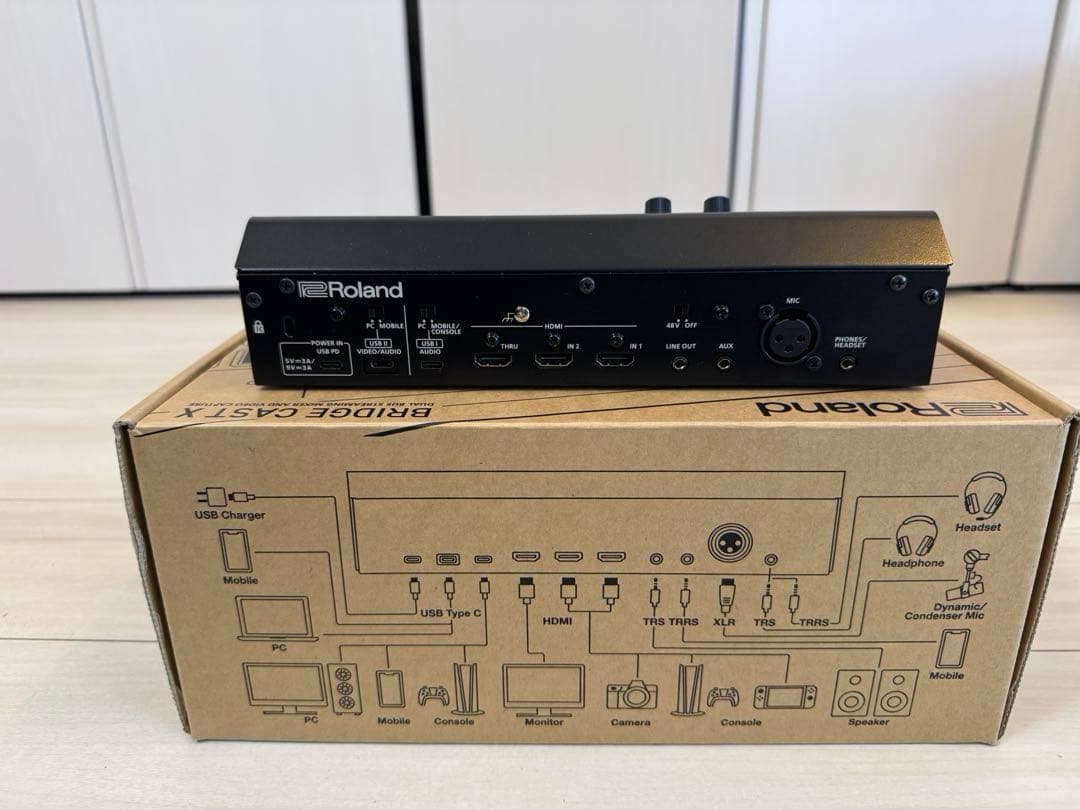 Roland BRIDGE CAST-X オーディオインターフェース