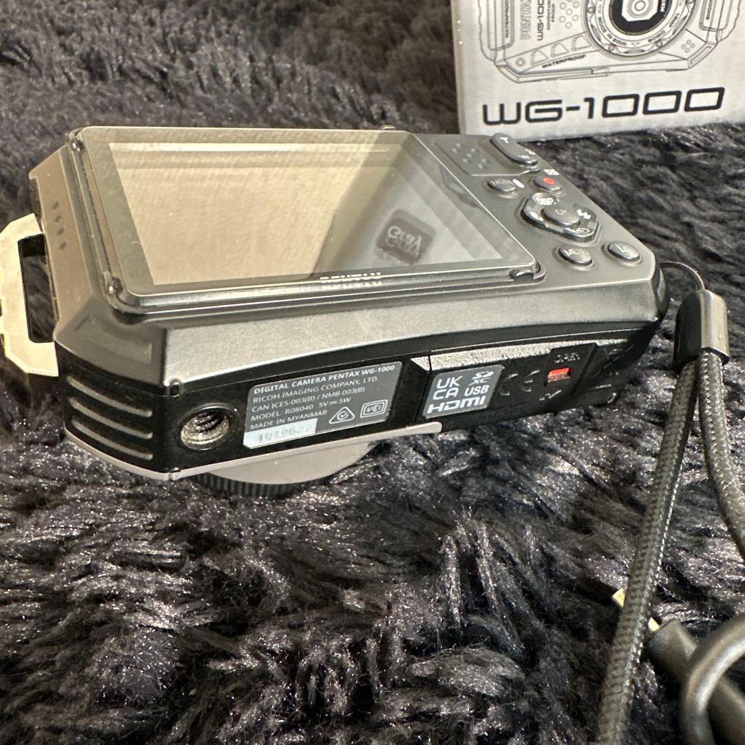 RICOH PENTAX WG-1000 防水 デジタルカメラ オリーブ