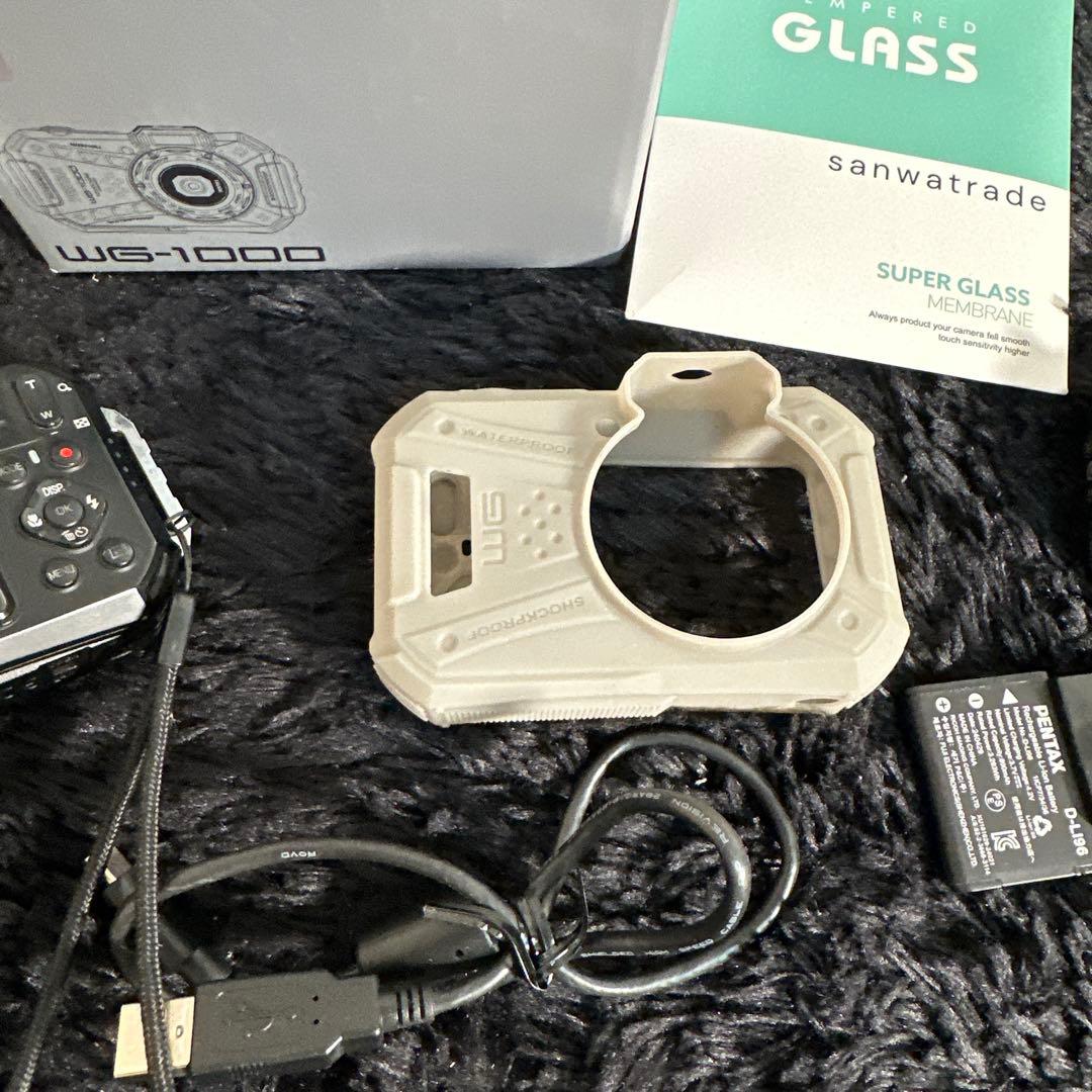 RICOH PENTAX WG-1000 防水 デジタルカメラ オリーブ