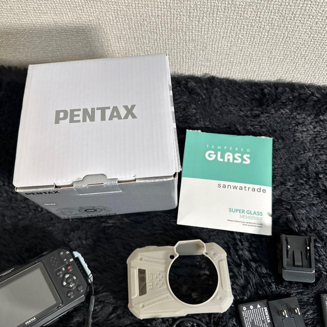 RICOH PENTAX WG-1000 防水 デジタルカメラ オリーブ