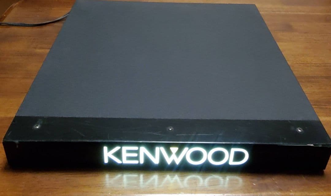KENWOOD ・ランプ付きディスプレイ ・ランプ付きミニコンポ台 セット売り