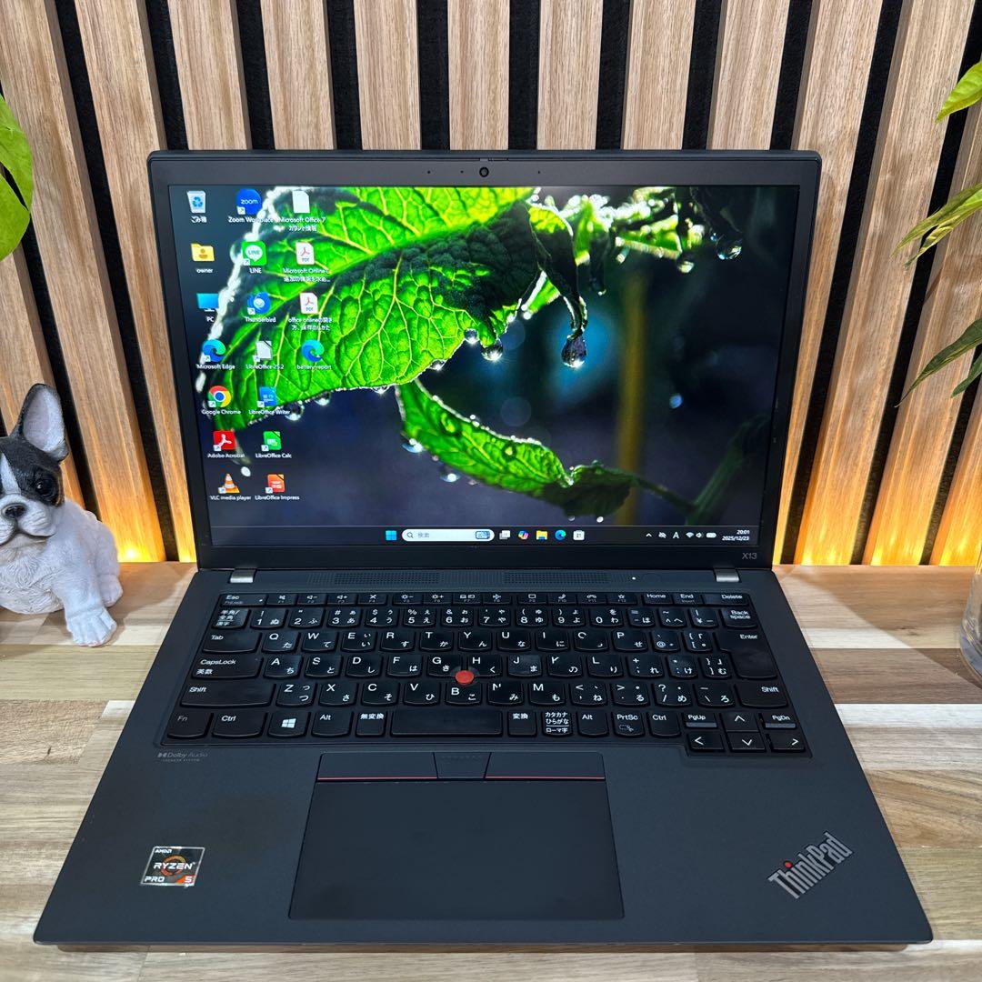 おすすめ‼️ThinkPad X13 Gen2☘Ryzen5☘ノートパソコン