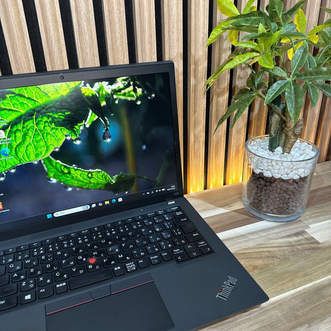 おすすめ‼️ThinkPad X13 Gen2☘Ryzen5☘ノートパソコン