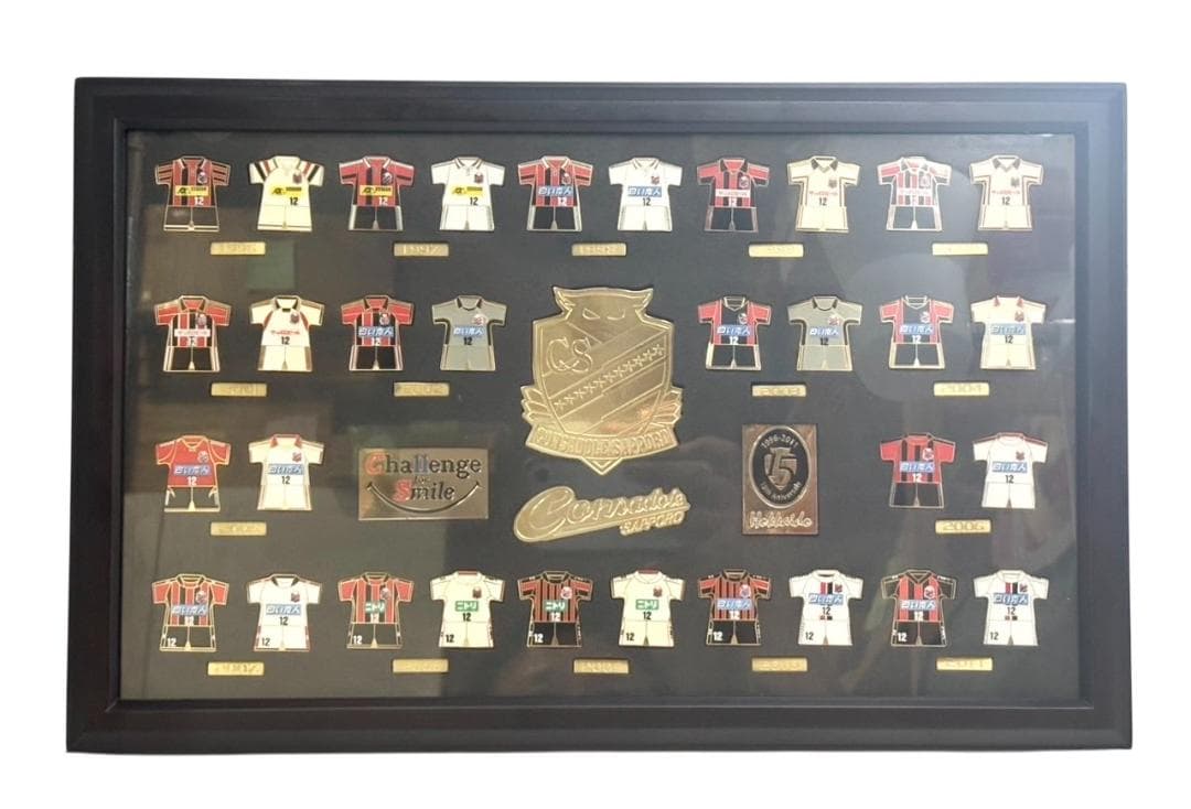 【希少】北海道コンサドーレ札幌 1996-2011 歴代ユニフォーム 15周年