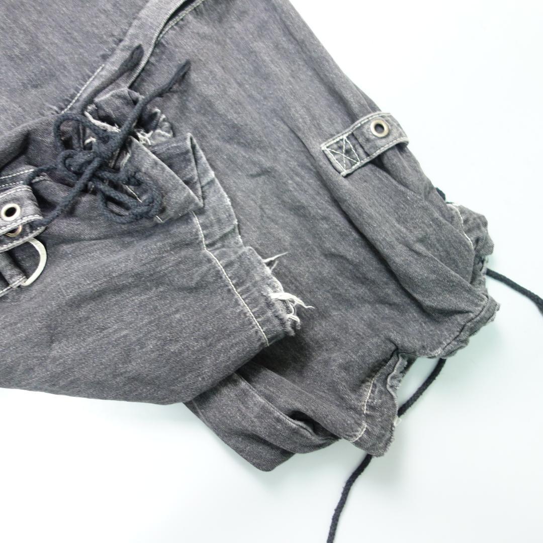 メ*メ様 TRIPP NYC X-STRAP PANT WASH BLACK D