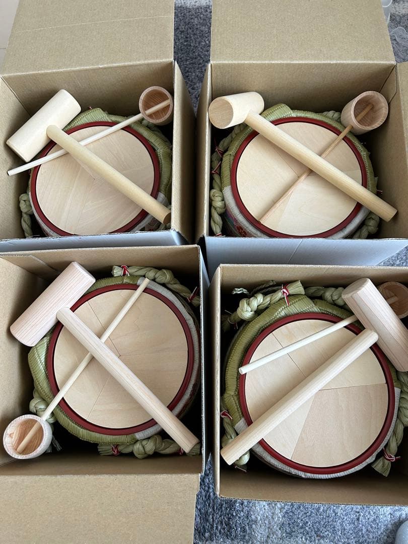 ぷりん　ミニ菰樽　こも樽　こもだる　4個