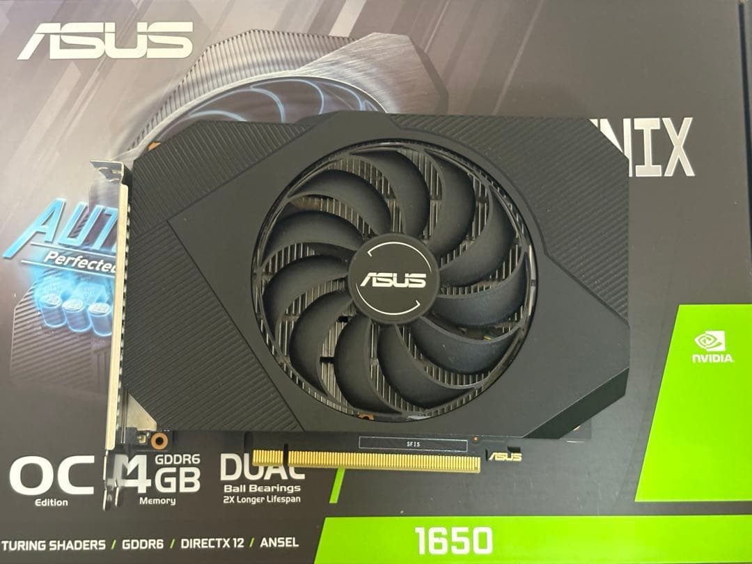 グラフィックボード・グラボ・ビデオカード ASUS NVIDIA GTX1650 4GB OC