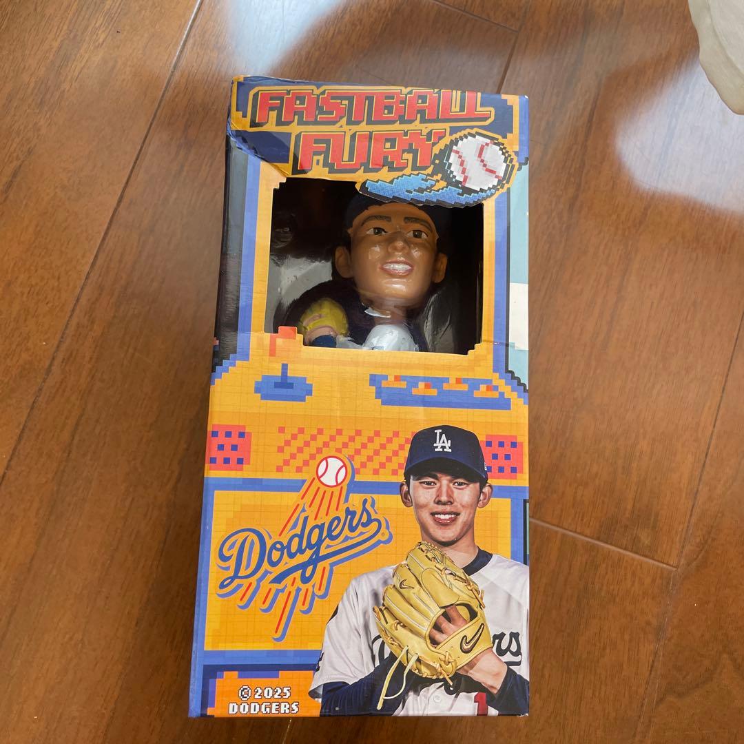 佐々木朗希ボブルヘッド人形　ドジャース8/4配布品 【新品未開封】