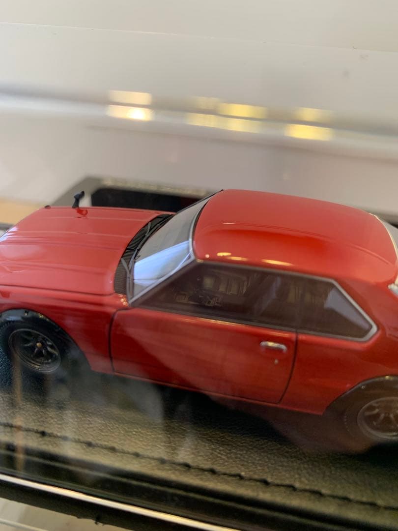 イグニッションモデル1/43 スカイライン 2000GT-ES C210 レッド