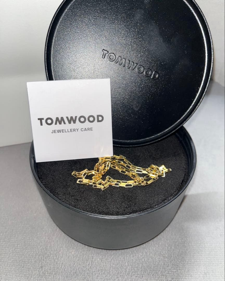 TOM WOOD トムウッド Billie Chain Gold ネックレス