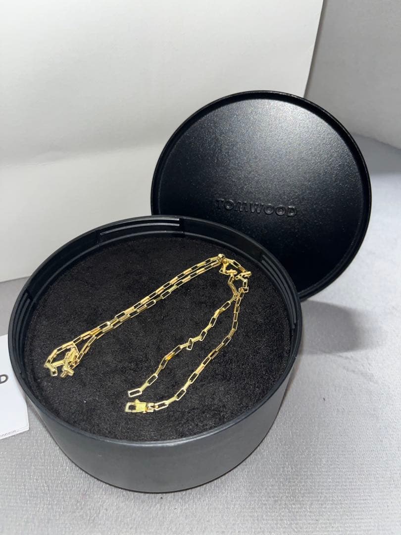TOM WOOD トムウッド Billie Chain Gold ネックレス