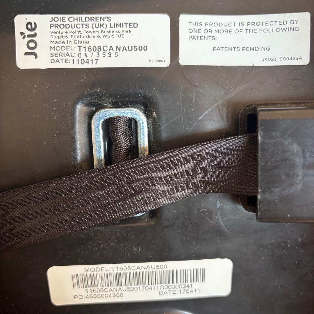 ジョイー ジュバ ISOFIXベース付き セット 新生児対応 チャイルドシート