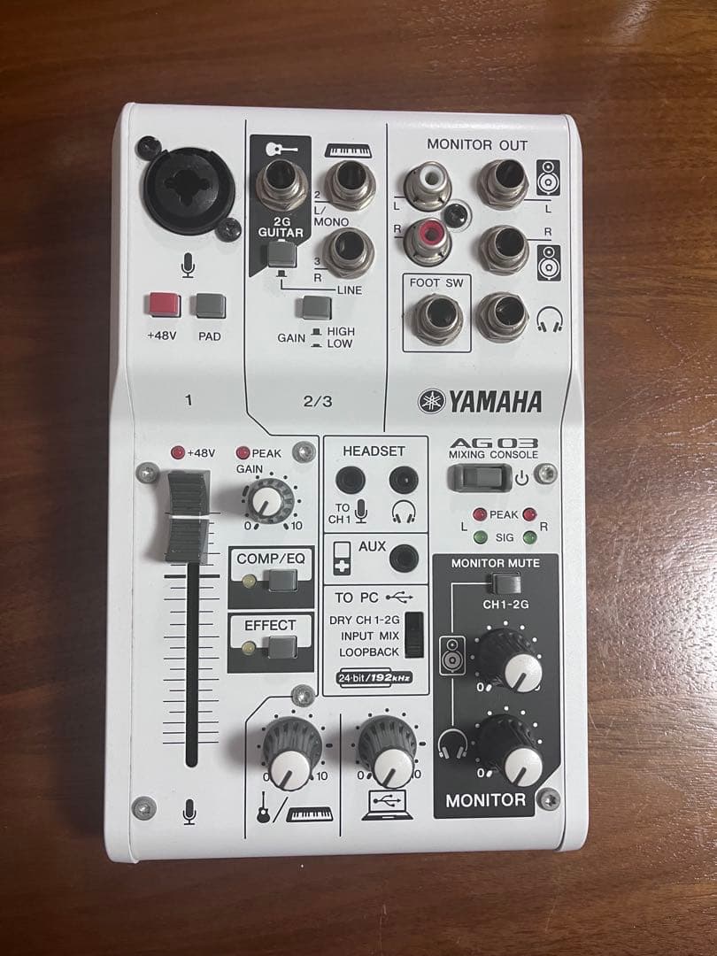 【美品】YAMAHA AG03 MK2 付属品完備