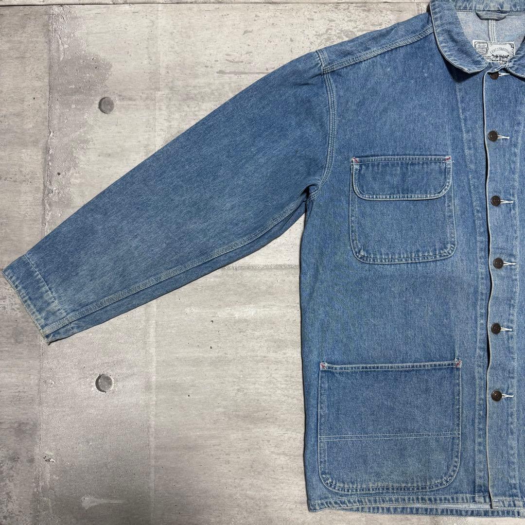 90s Levis デニム カバーオール リーバイス デニムジャケット Gジャン