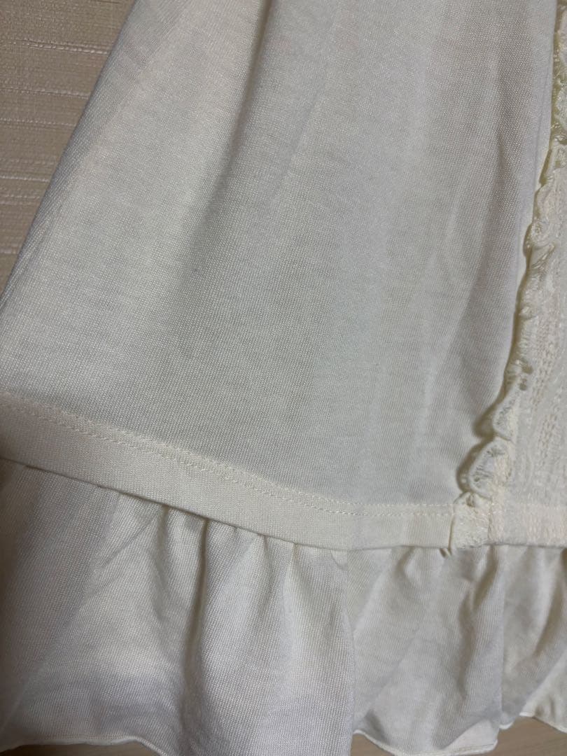 axes femme ストライプビッグリボンキャミソール