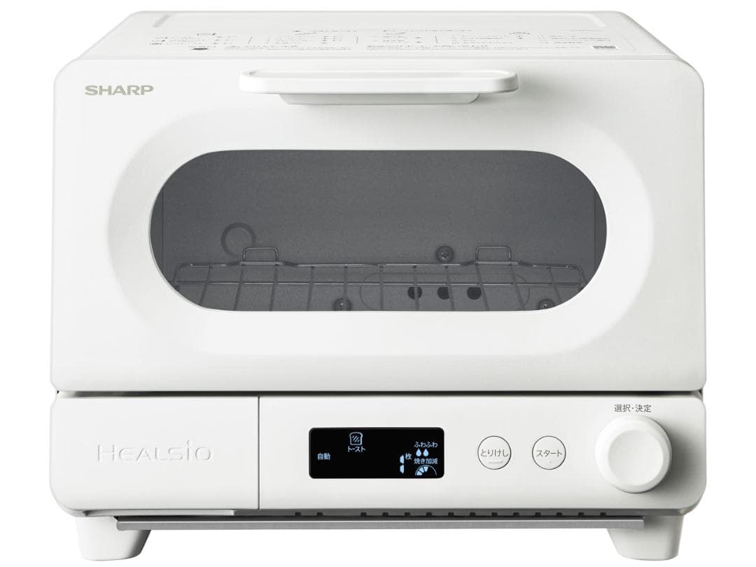 シャープ　AX-WT1-W　ヘルシオ　（ウォーターオーブントースター）