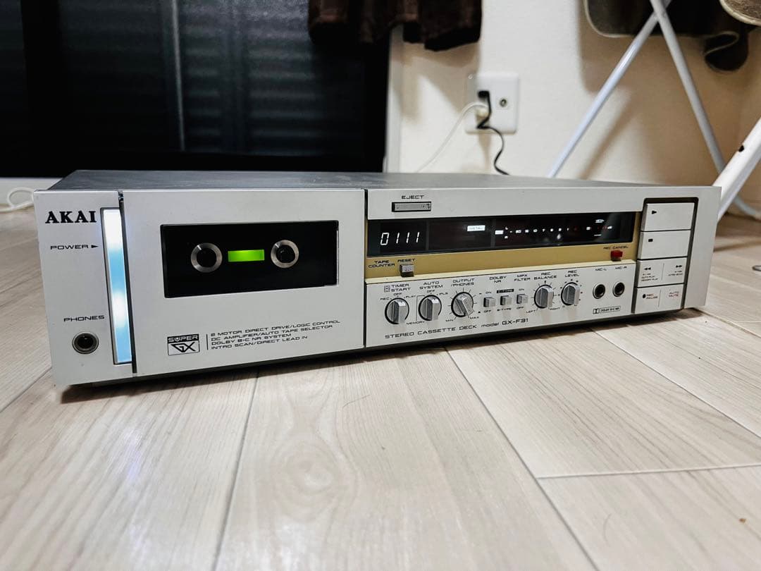 AKAI GX-F31 カセットデッキ