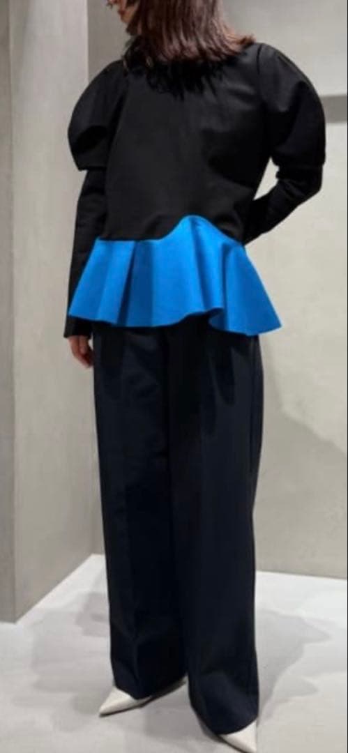 トップス HeRIN.CYE Ponte peplam tops