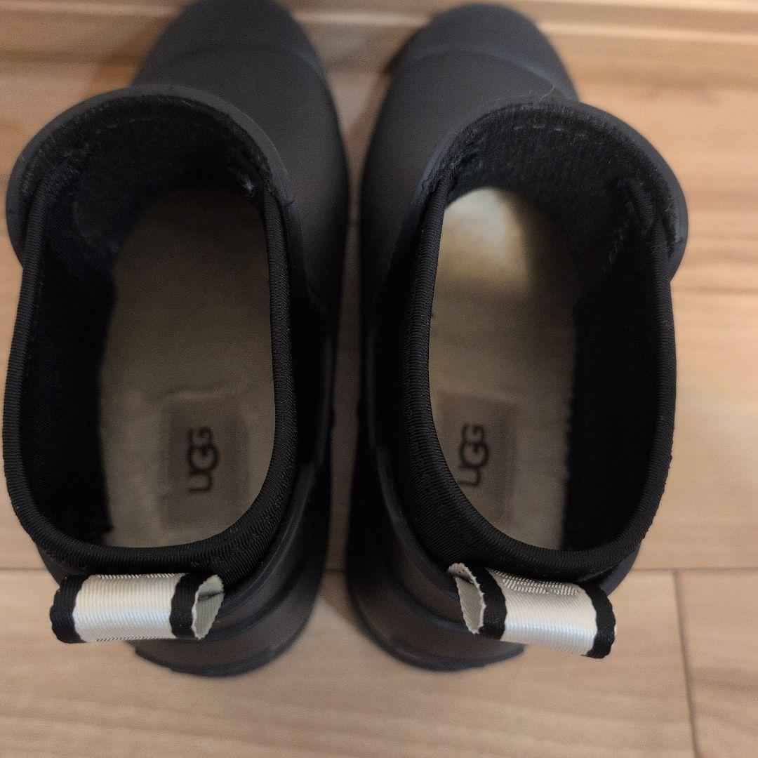 【新品試し履きのみ】UGG DROPLET レインブーツ 防水 ブラック25cm