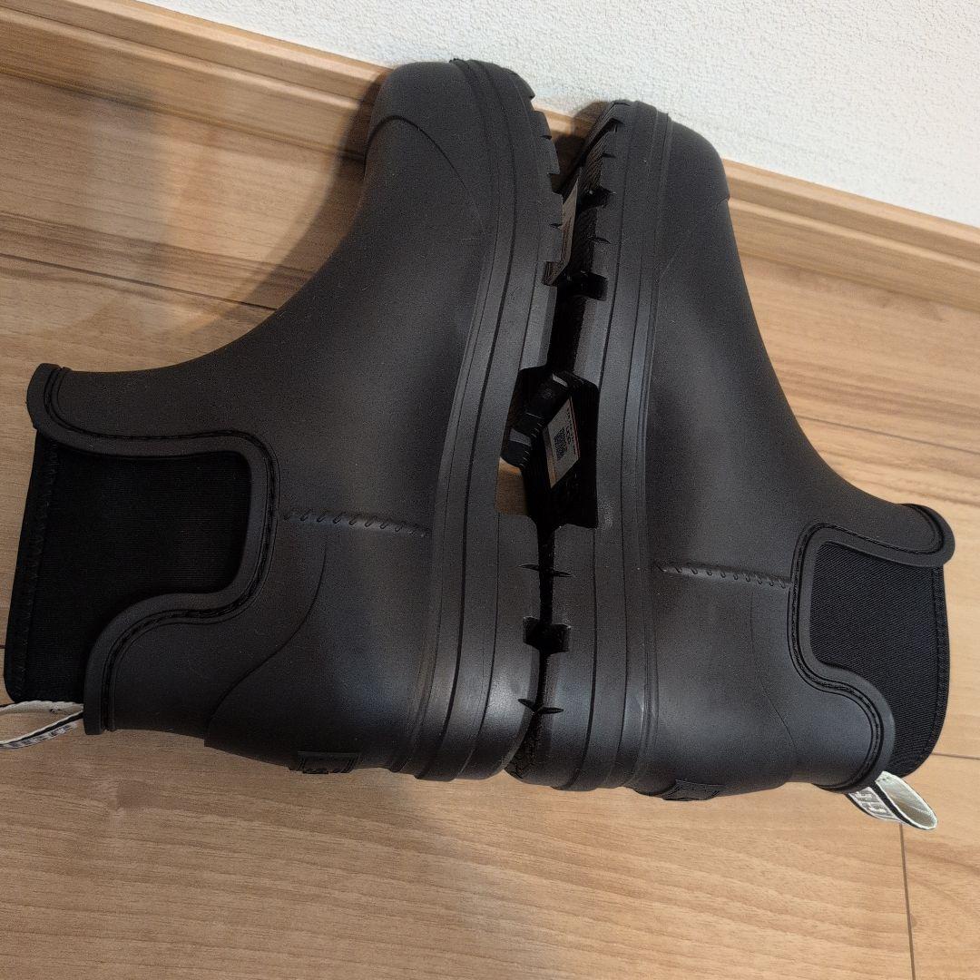 【新品試し履きのみ】UGG DROPLET レインブーツ 防水 ブラック25cm